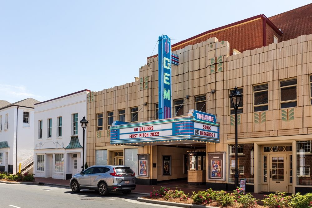 Exterior of the Gem Theatre