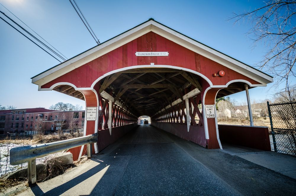 Denman thompson covered bridge at Swanzey