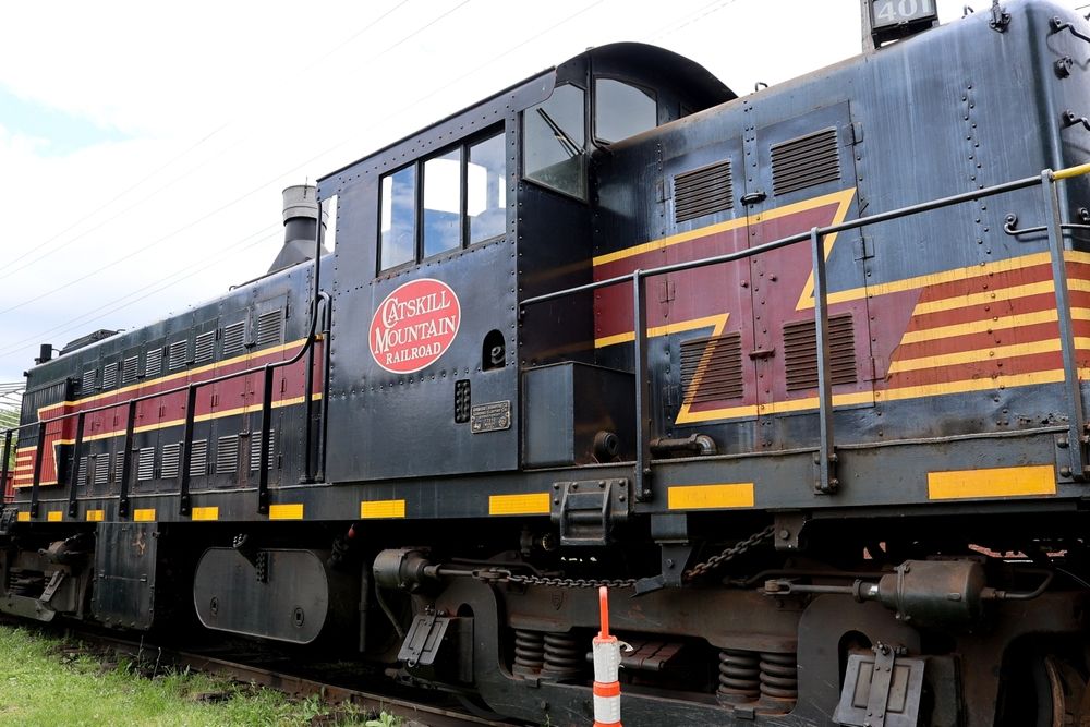 Locomotive at Catskill Mountain Railroad