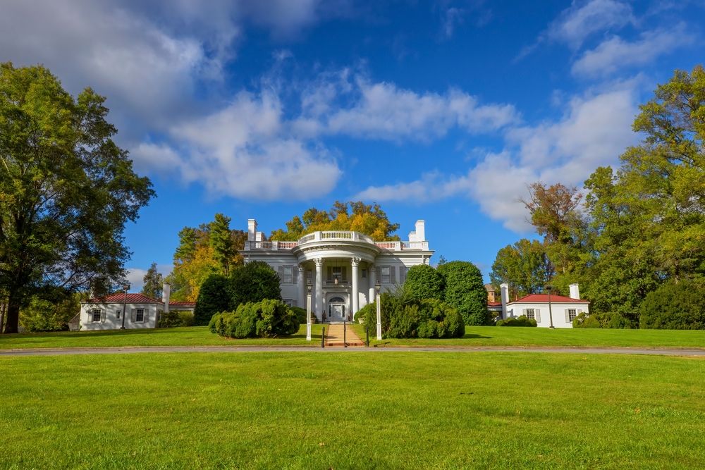 Exterior of Allandale Mansion