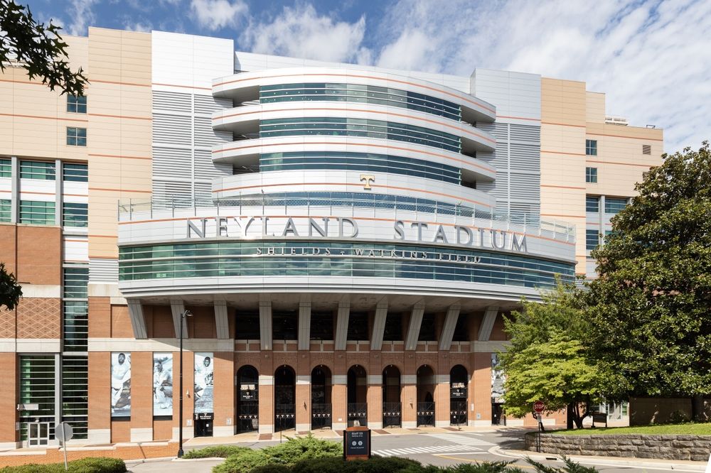 Exterior of the Neyland Stadium