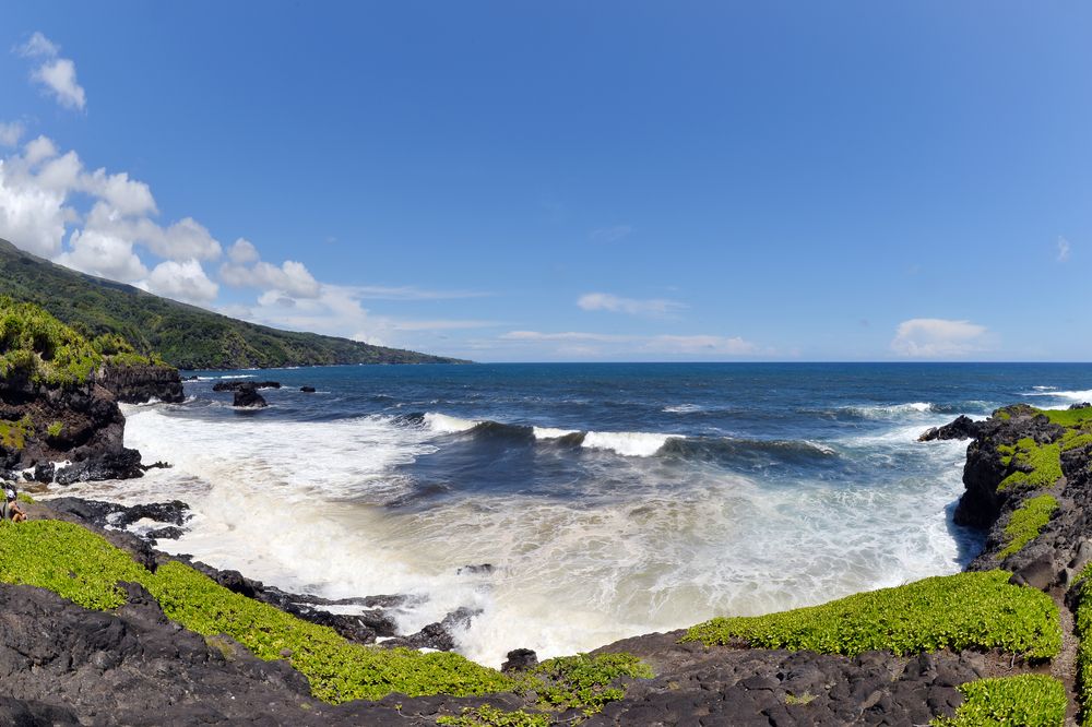 Scenic view of Haleakala National Park's water