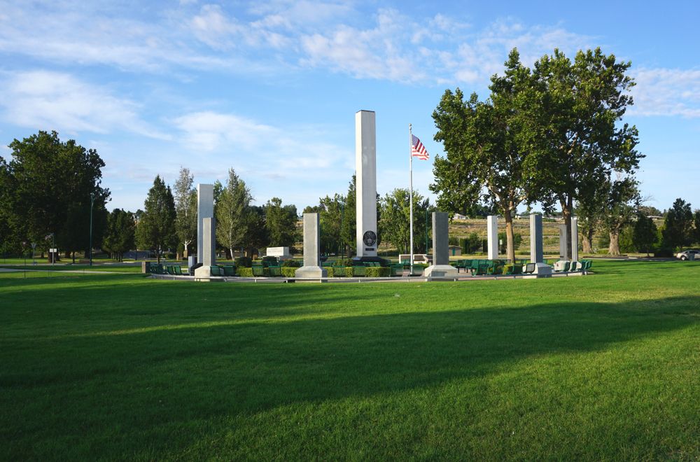 The grounds of Regional Veterans Memorial