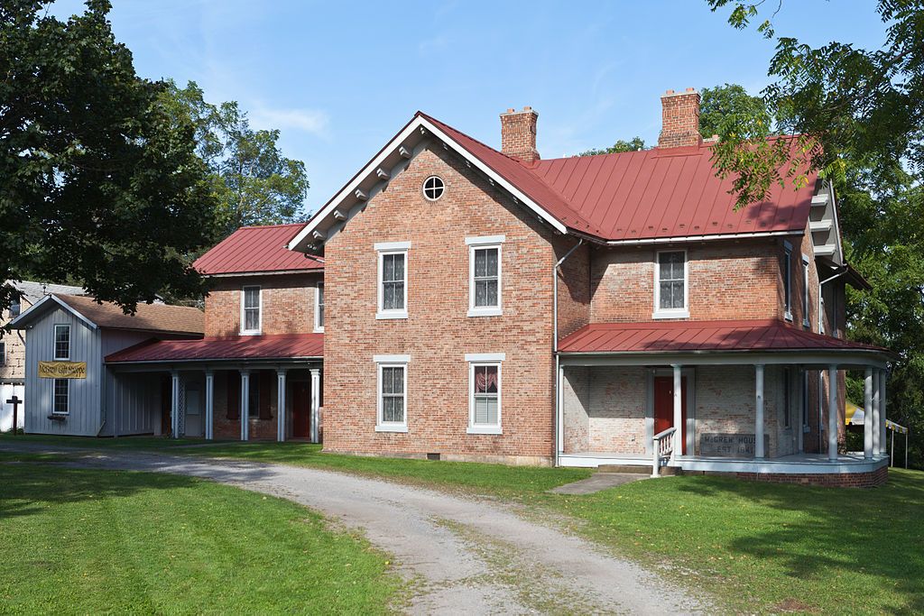Exterior of the McGrew House