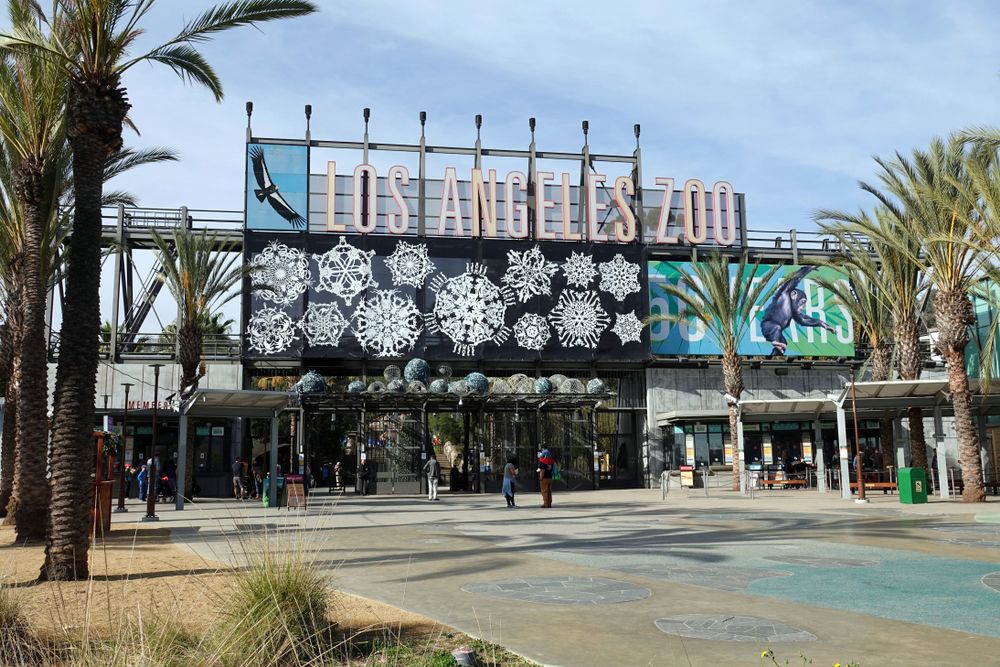 Exterior of Los Angeles Zoo and Botanical Gardens