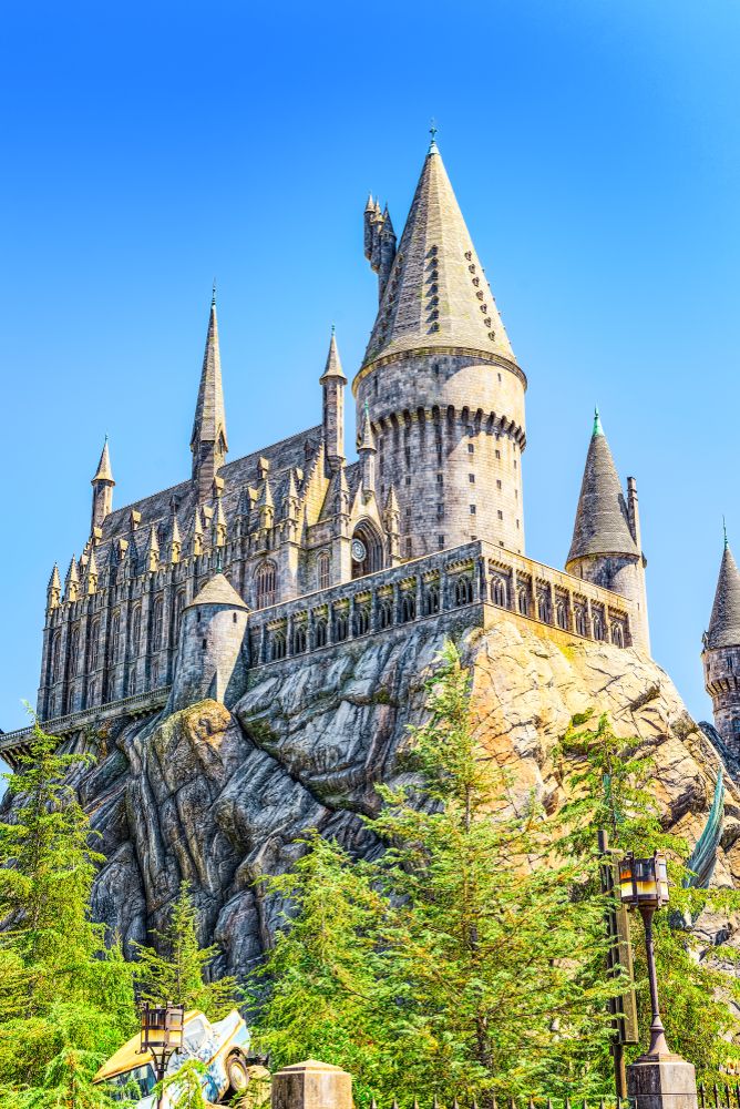 Hogwarts castle at Universal Studios Hollywood