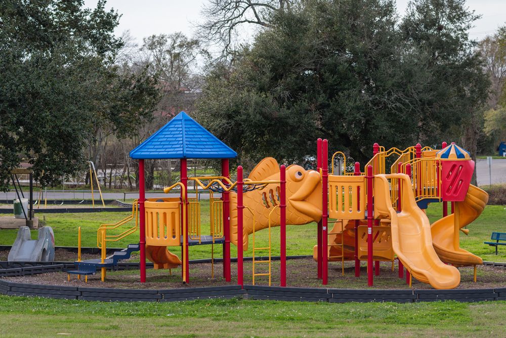 A children's playground in Beaver Park