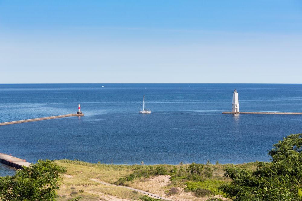 View of Lake Michigan