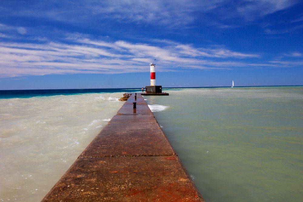View of Lake Michigan