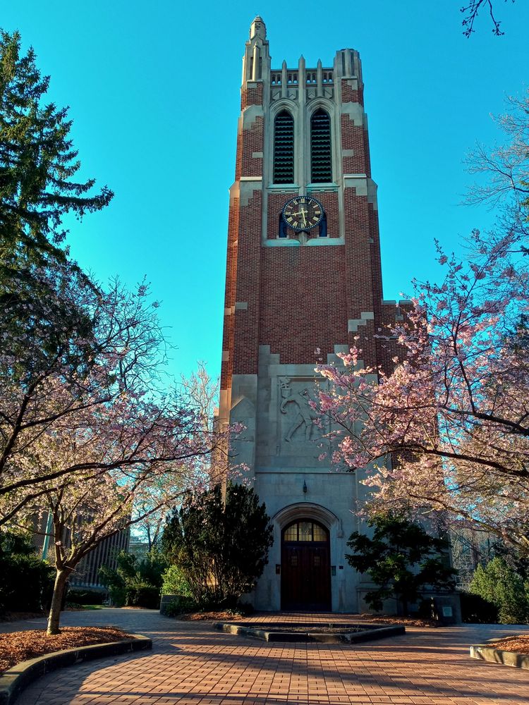 Front exterior of the Beaumont Tower