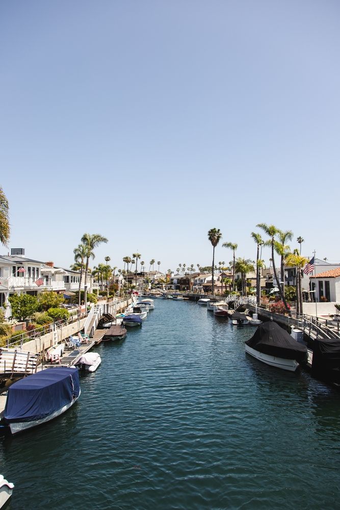 The waters of Naples Canals