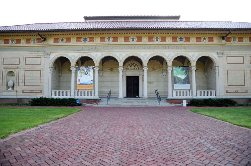 Exterior of Allen Memorial Art Museum