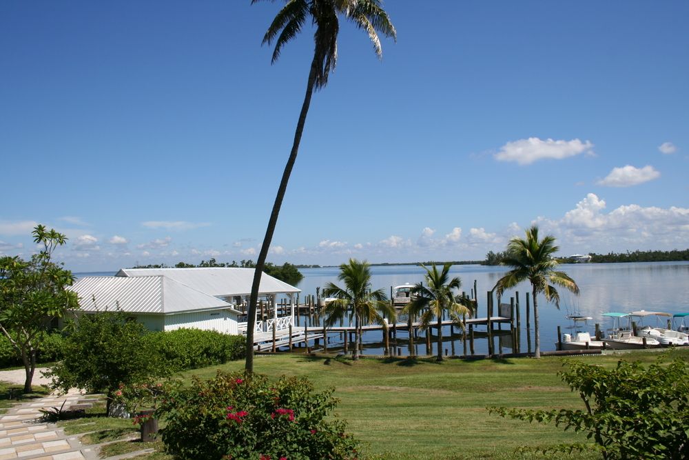 A restaurant at Cabbage Key