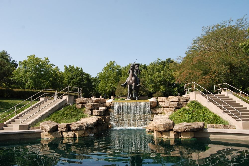 Buffalo soldiers monument at Fort Leavenworth
