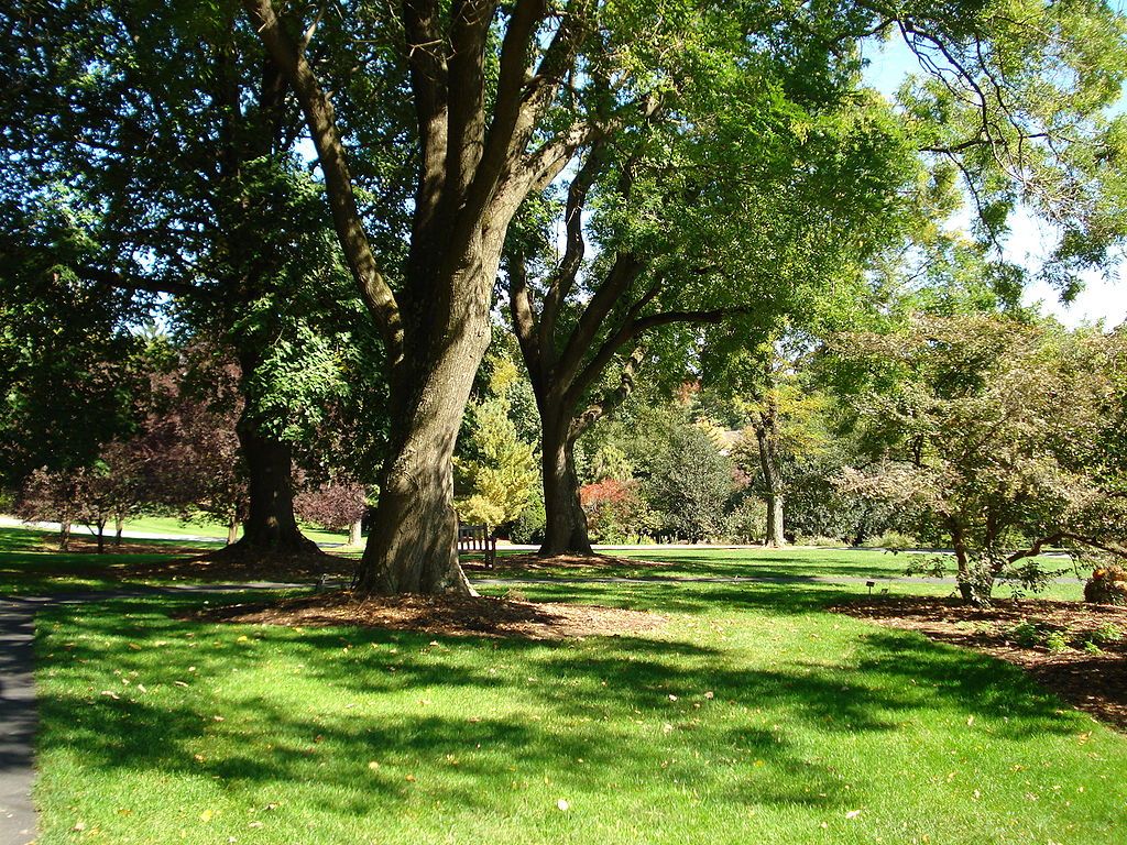 The grounds of Hershey Gardens
