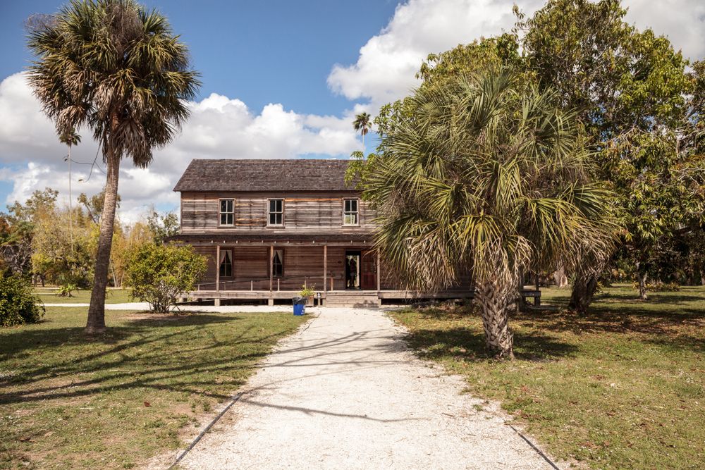 A house at Koreshan State Park
