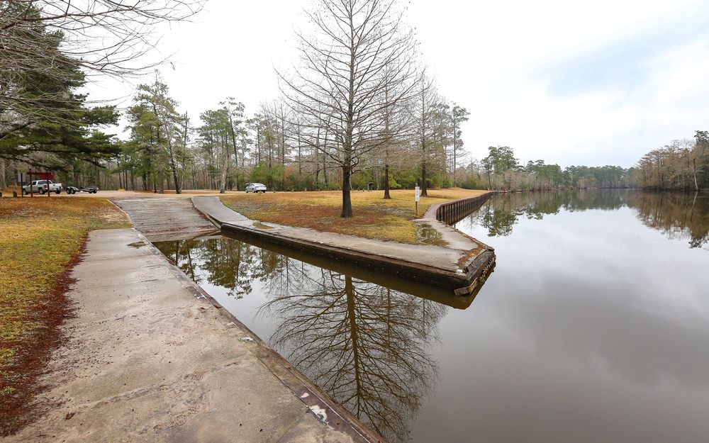 Pathway at Sam Houston Jones State Park