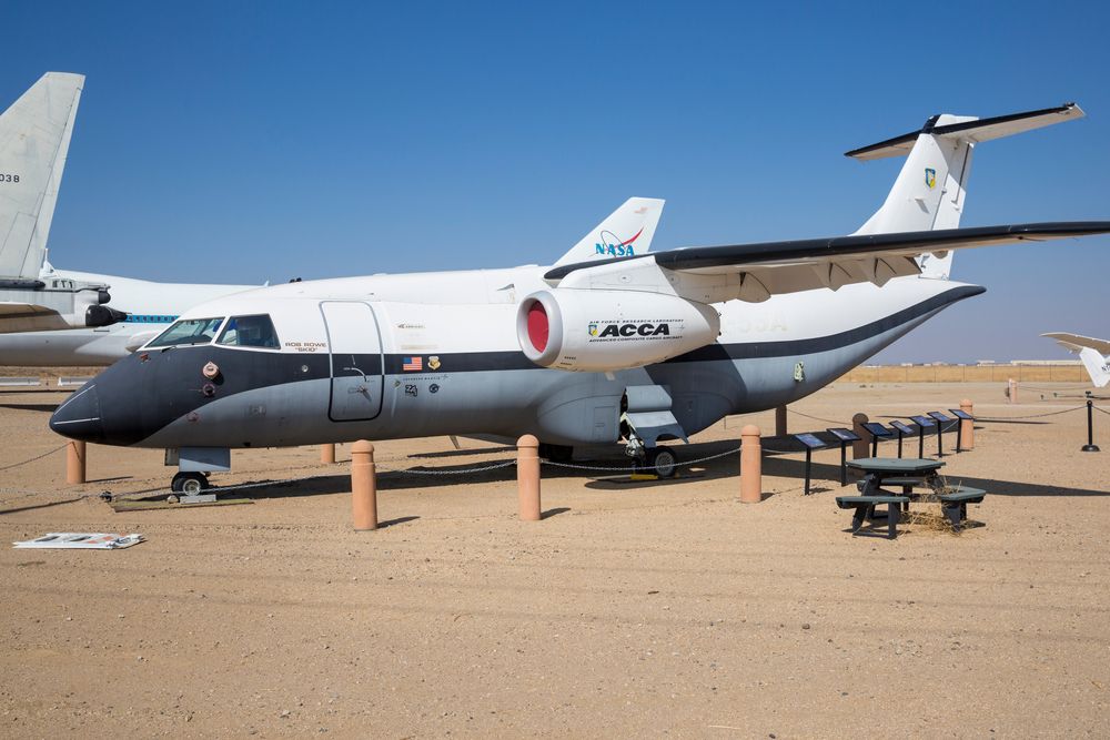 Lockheed Martin X-55 aircraft at Joe Davies Heritage Airpark