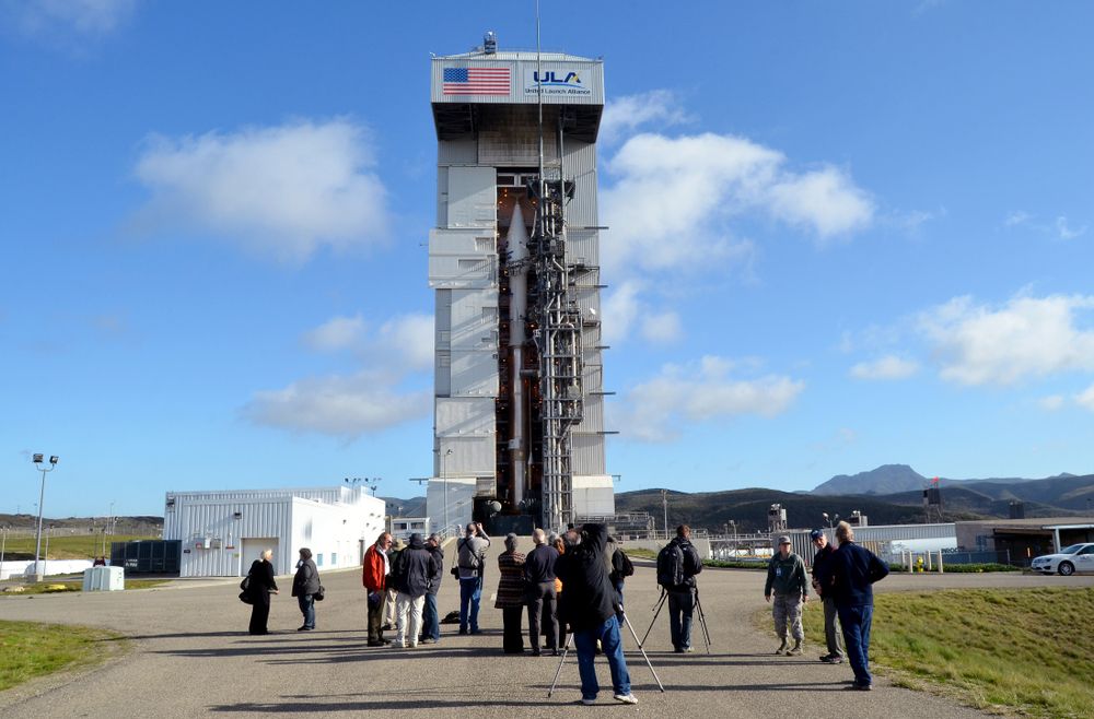 Rocket launch grounds of The Vandenberg Space Force Base