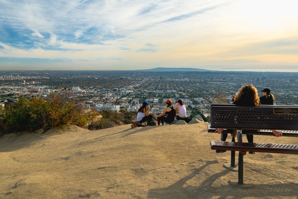 People at Runyon Canyon Park