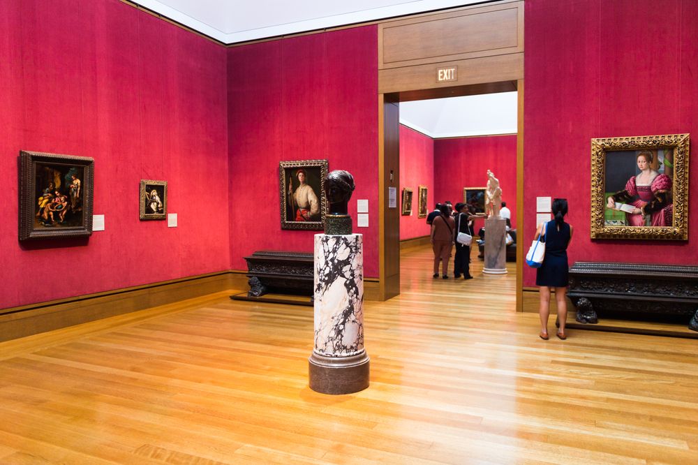 Interior of The Getty Center