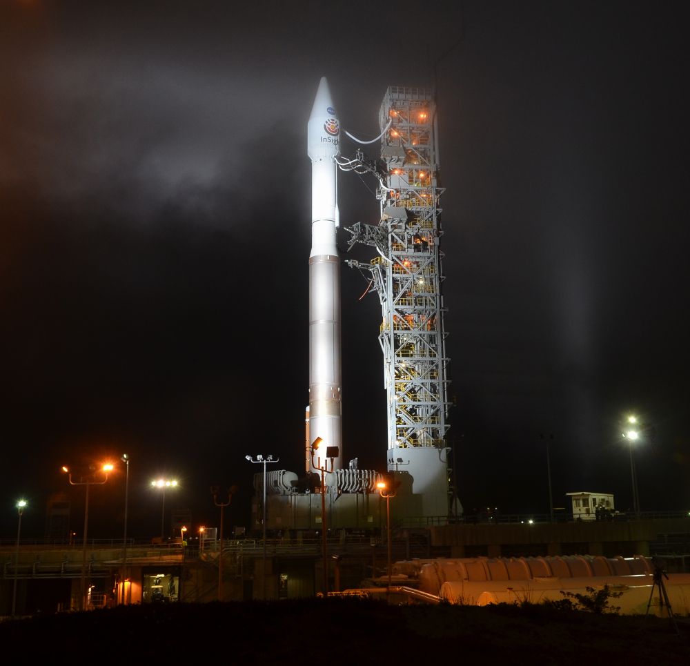 Atlas V rocket at Vandenberg Space Force Base