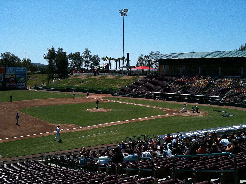 Baseball game in Diamond-Storm Stadium