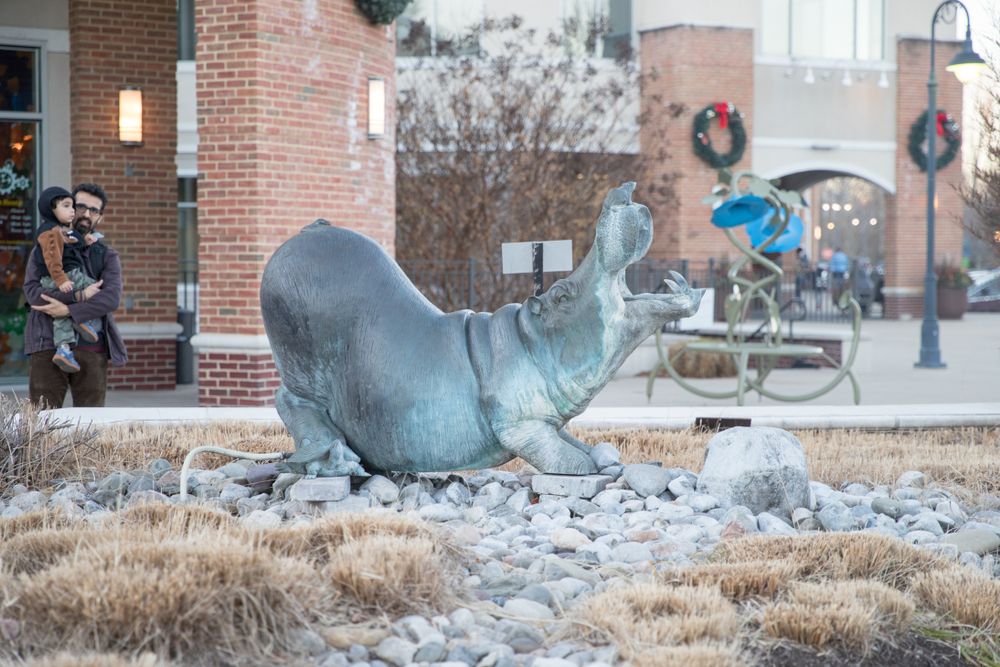 Sculpture on the grounds of The Bucks County Children's Museum