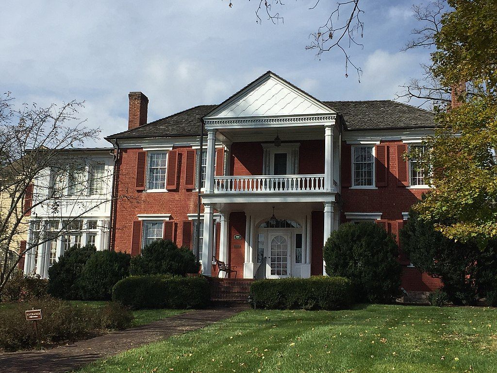 Exterior of the North House Museum.
