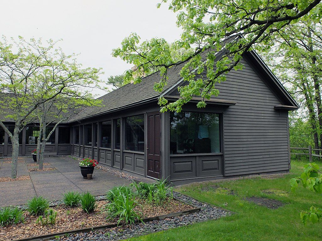 Entrance door of the Charles A. Weyerhaeuser Memorial Museum