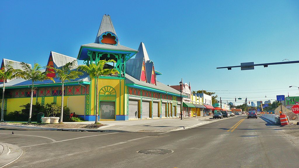 Exterior of Little Haiti Cultural Complex