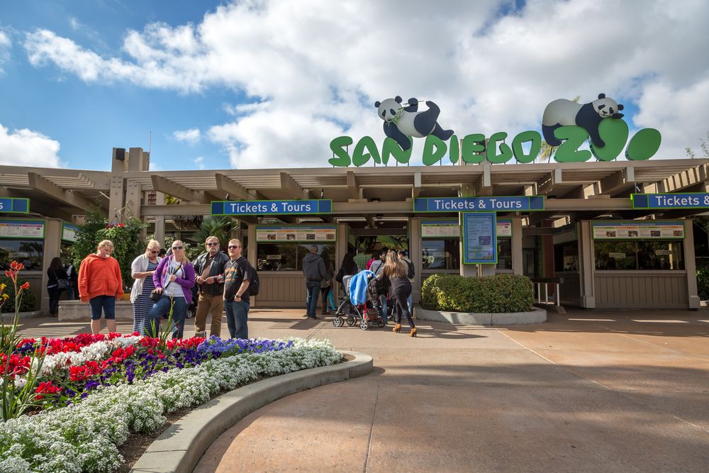 San Diego zoo at Balboa Park