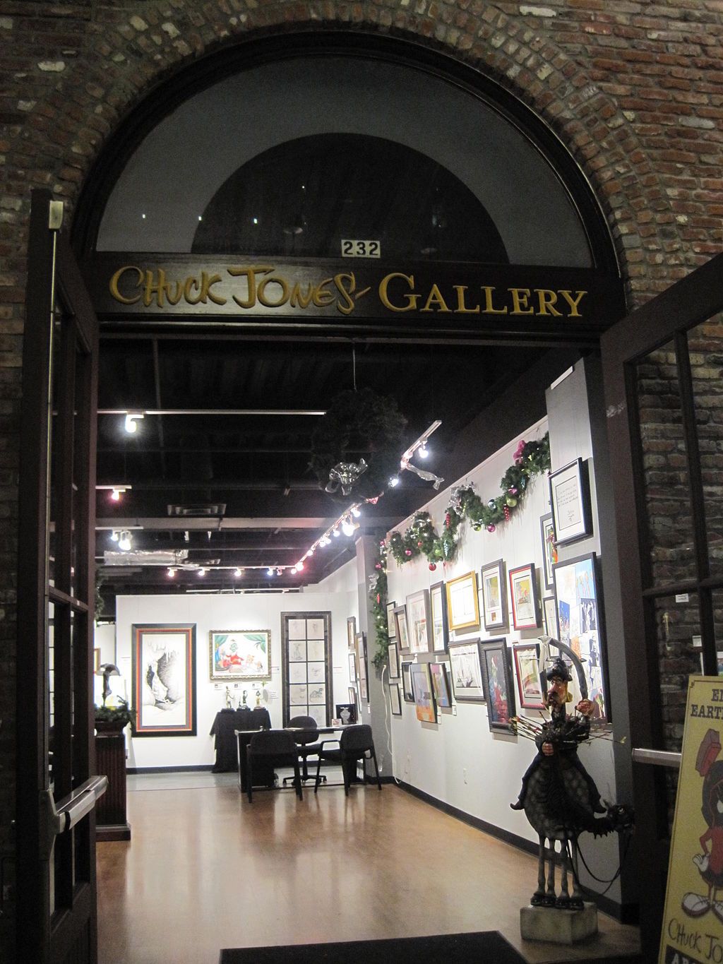 Entrance to the Chuck Jones Gallery