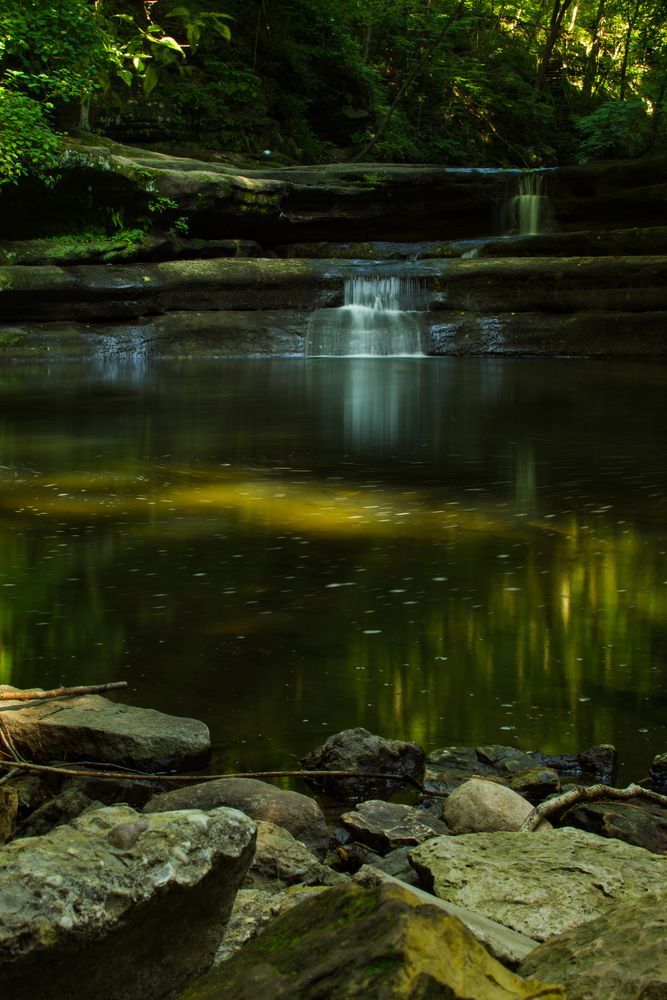 Cascades at Matthiessen State Park