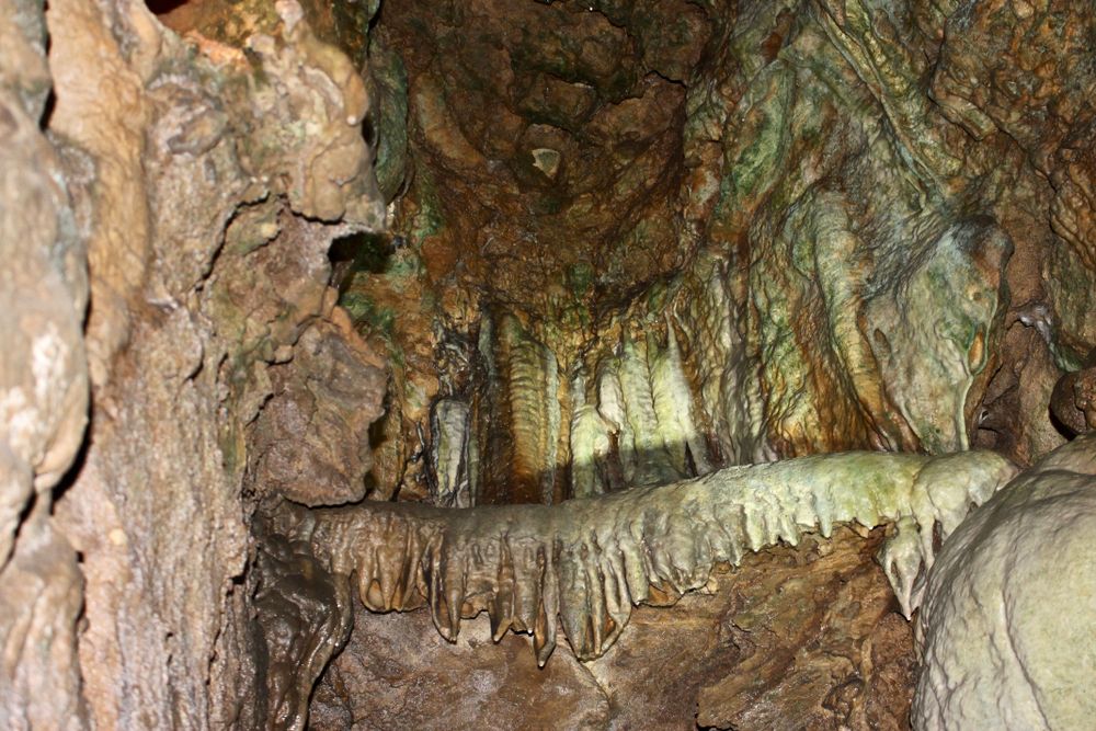 Interior View of Linville Caverns