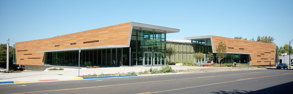 Exterior of the Lawrence Public Library