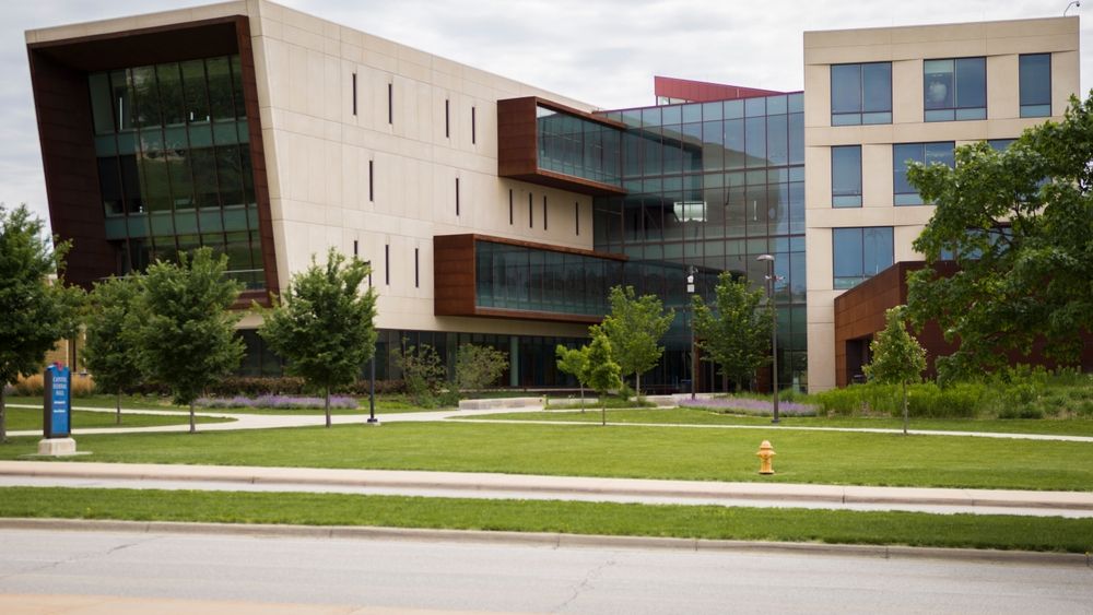 A building at University of Kansas Campus