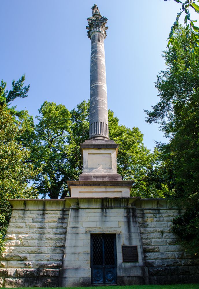 Senator Henry Clay burial site at the Historic Lexington Cemetery