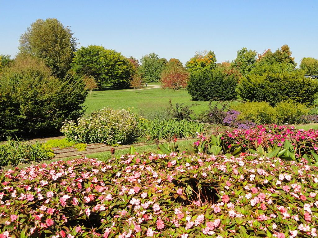 View of University of Kentucky Arboretum's flora