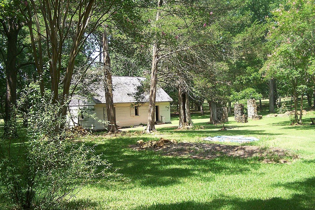 The grounds of Fort Jesup State Historic Site