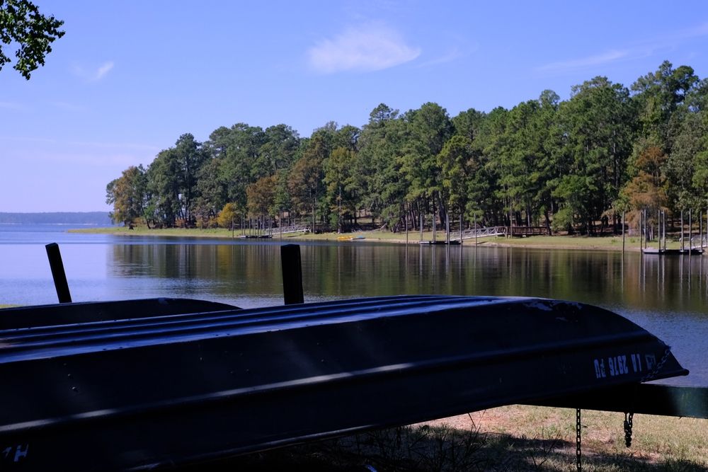 Boats at South Toledo Bend State Park
