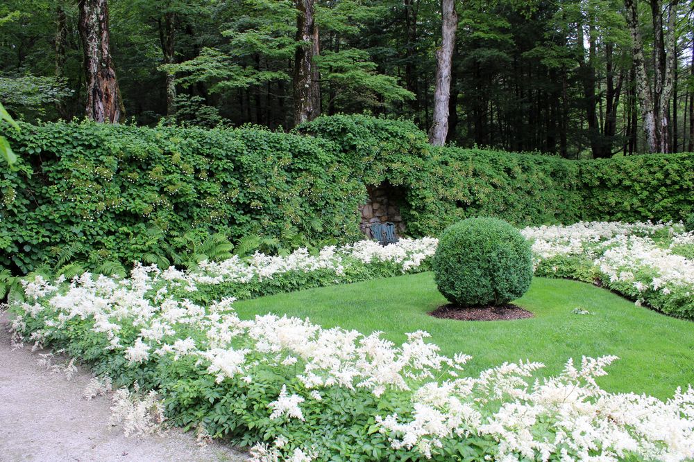 Sunken gardens of Edith Wharton’s Home