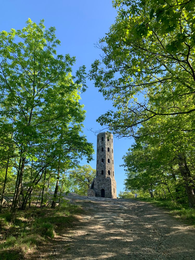 A tower at Lynn Woods Reservation