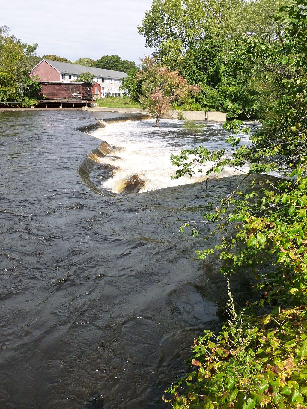 Stream of Wamesit Falls Overlook