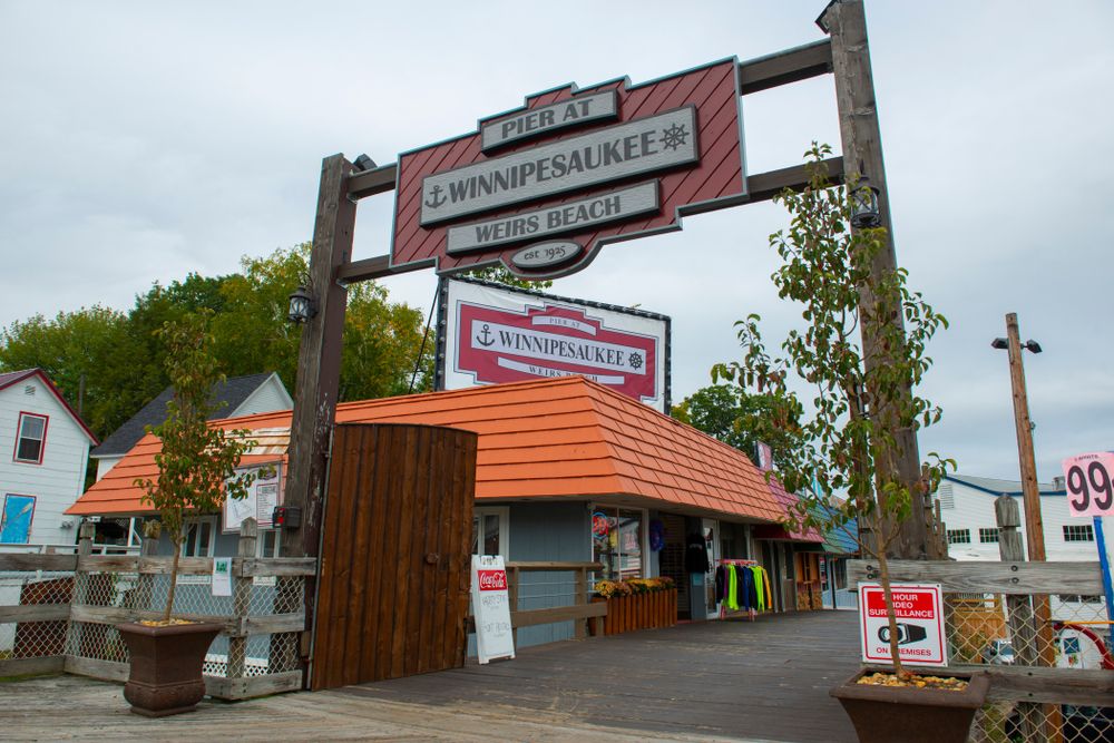 Entrance to the Winnipesaukee Pier