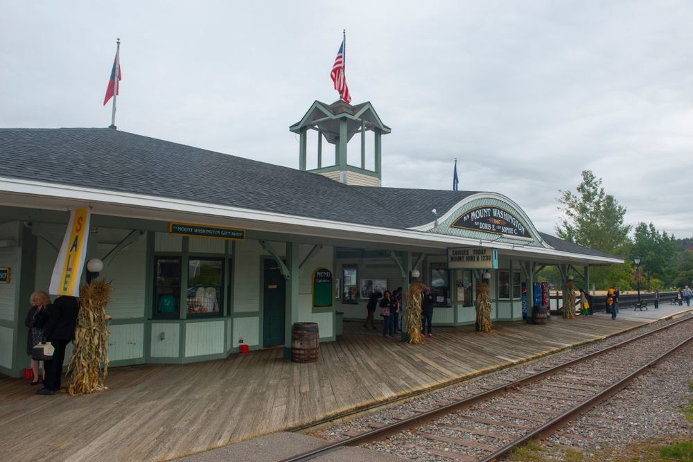 Depot of Winnipesaukee Scenic Railroad