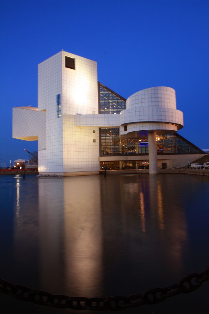 Facade of the Rock & Roll Hall of Fame