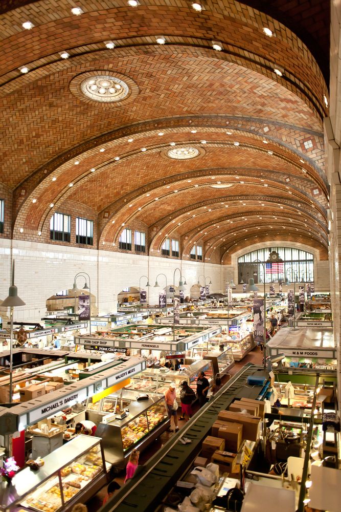 Interior of West Side Market