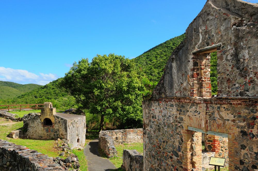 Annaberg Sugar Cane Plantation in the St. John