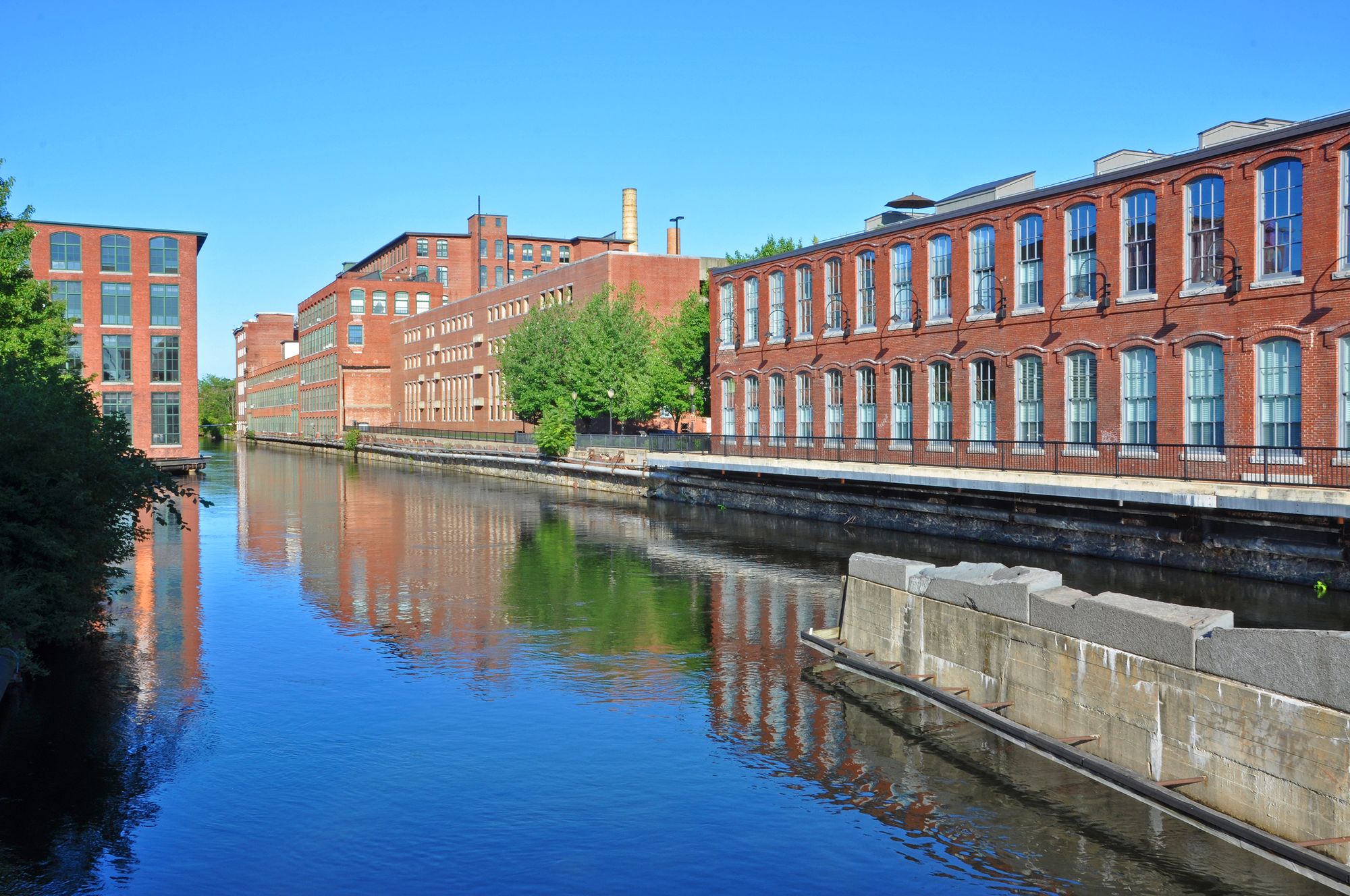 A canal at National Historical Park